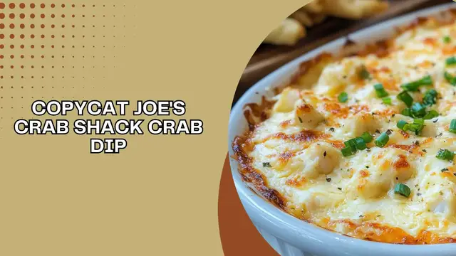 'Video thumbnail for Copycat Joe's Crab Shack Crab Dip '