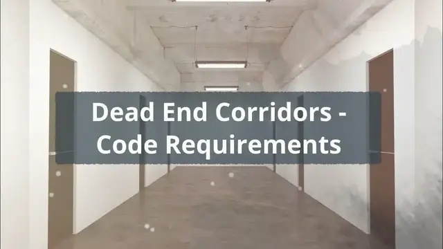 Video thumbnail for What is a dead end corridor and How to avoid one in your project? IBC 2010.4