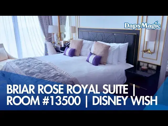 Video thumbnail for Briar Rose Royal Suite | Room #13500 | Disney Wish | Room Tour 4K