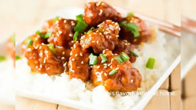 Video thumbnail for Sesame Chicken Recipe