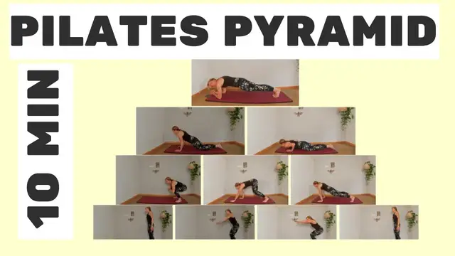 'Video thumbnail for Pilates Pyramid: 10 exercises in 10 minutes'