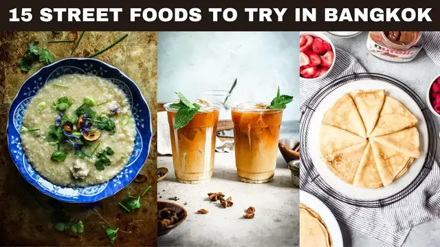 Video thumbnail for 15 Street foods to try in Bangkok | Pad thai, boat noodles, Pla pao and more