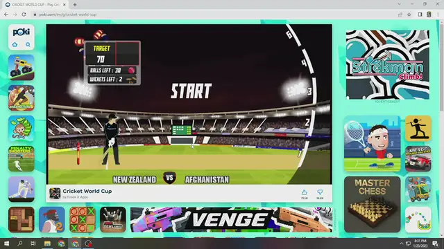 Video thumbnail for game cricket wala