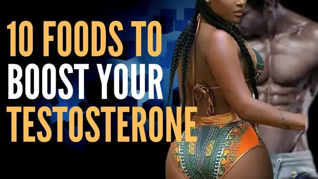 Video thumbnail for Low Testosterone | 10 Foods to Boost Your Testosterone Levels Naturally