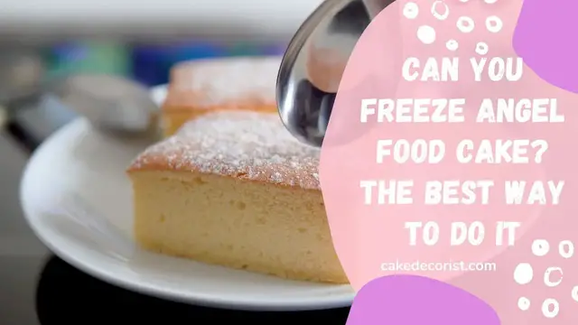 Video thumbnail for Can You Freeze Angel Food Cake? The Best Way To Do It