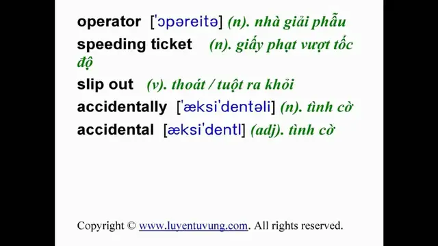 Video thumbnail for Learn English Vocabulary - Grade 11 - Unit 03 - Lesson 02
