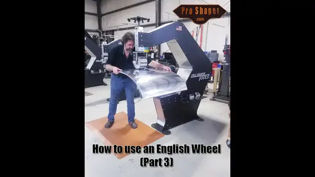 Video thumbnail for How to use and English Wheel (Part 3)