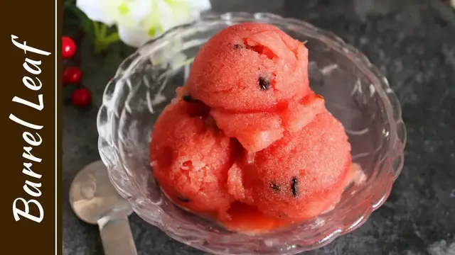 Video thumbnail for 西瓜雪酪｜一樣食材 1-Ingredient Watermelon Sorbet