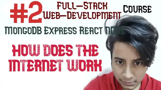 Video thumbnail for HOW DOES THE INTERNET WORK? Full-Stack Web-Development Course #2