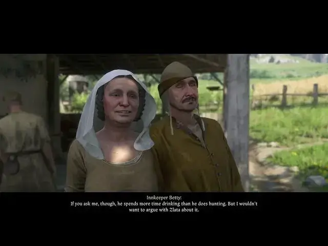 Video thumbnail for Kingdom Come Deliverance 2 - Invaders: Return To Innkeeper Betty (Pay Long Term) Sleep and Save