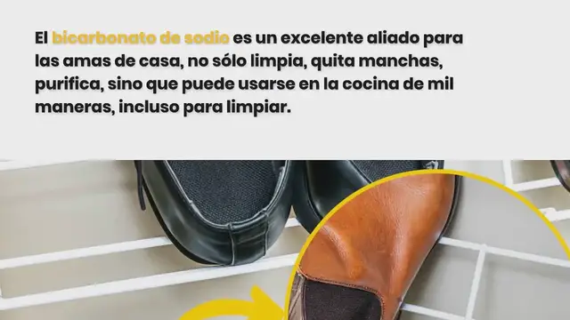 Video thumbnail for Bicarbonato en el zapatero, aquí te explicamos por qué tú también deberías empezar a hacerlo: impensable