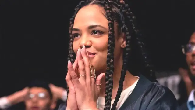 Video thumbnail for The One Word Tessa Thompson Refused To Say In Creed III