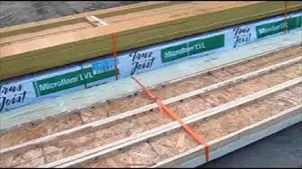 Video thumbnail for Engineered Lumber Beams - Different Ones in This House
