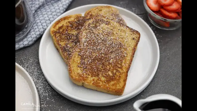 Video thumbnail for Torrejas with Homemade Pancake Syrup😍