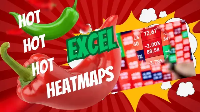 Video thumbnail for Excel Heatmaps In Excel. Quick Data Insights.