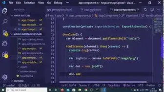 Video thumbnail for Angular 9 HTML to PDF Using jsPDF and HTML2Canvas Library 2020