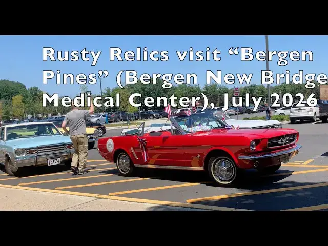Video thumbnail for Rusty Relics: Classic Cars at Bergen Pines 2026