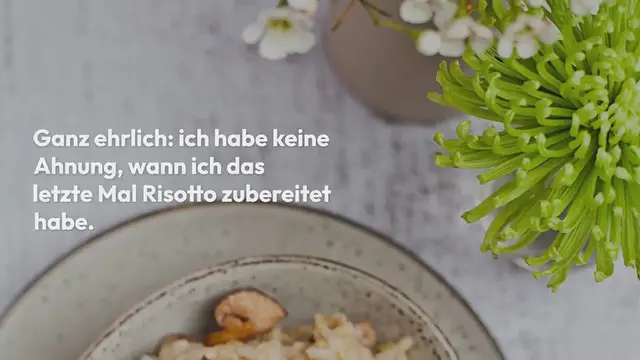 Video thumbnail for Pilz-Risotto {feierabendküche}