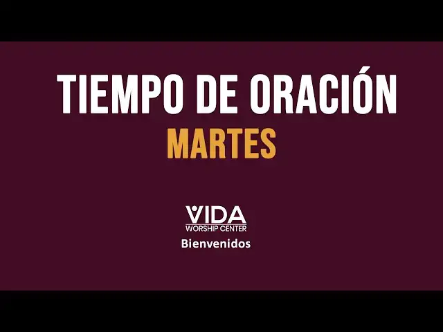 'Video thumbnail for Tiempo de Oración - Julio 15 - 2025'