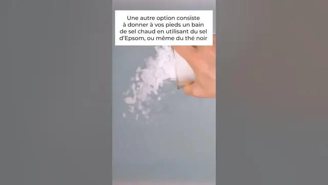 Video thumbnail for 💯 Astuces pour garder les pieds frais et sans odeur !😶‍🌫️