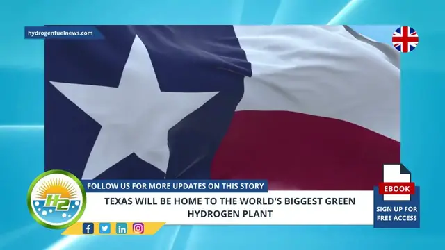 Video thumbnail for Texas will be home to the world’s biggest green hydrogen plant