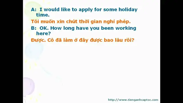 Video thumbnail for English For Office Staffs Unit 12 Dialogue 002