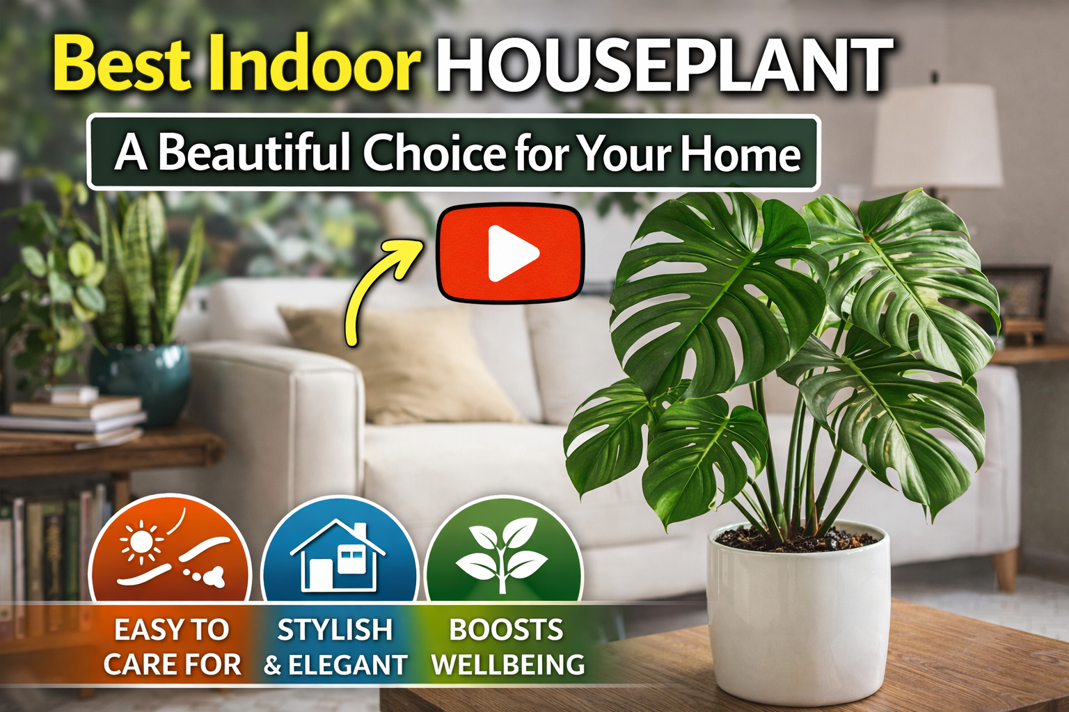 Video thumbnail for Best Indoor Houseplant | A Beautiful Choice for Your Home