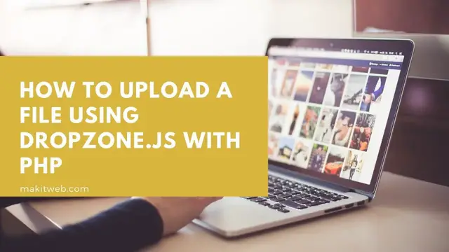 Video thumbnail for How to upload a file using Dropzone.js with PHP
