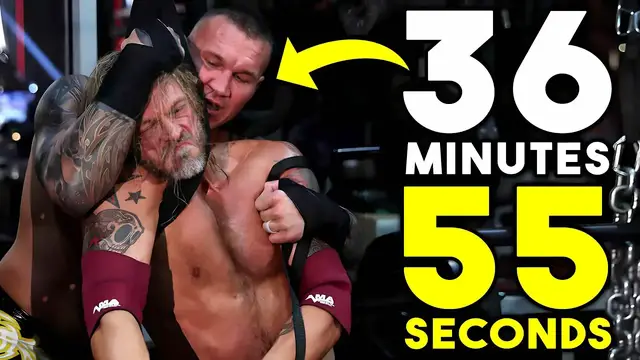 Video thumbnail for 10 LONGEST WWE WrestleMania Matches Ever