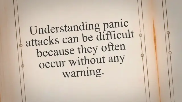 'Video thumbnail for Dealing with Panic Attacks: Understanding, Coping and Seeking Help'