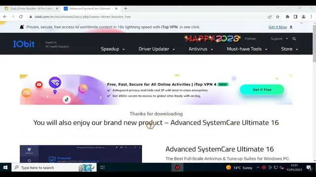 'Video thumbnail for IObit Driver Booster 10 Pro FREE License Code (Hindi)'
