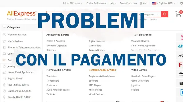 Video thumbnail for Aliexpress: Carta di credito bloccato per motivi di sicurezza