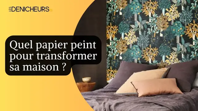 Video thumbnail for Tendance déco du moment : le papier peint transformateur d'intérieur
