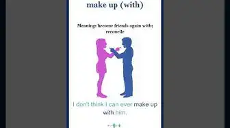 Video thumbnail for Make up with meaning | make up with sentences | Common English Idioms #shorts