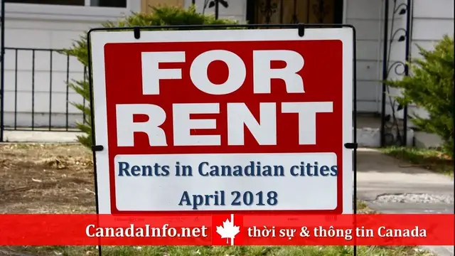 Video thumbnail for Rents in 26 Canadian cities, April 2018