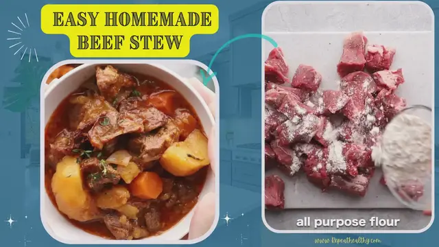 Video thumbnail for EASY HOMEMADE BEEF STEW