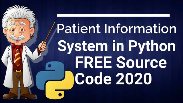 Video thumbnail for Patient Information System in Python with Source Code and Database 2020
