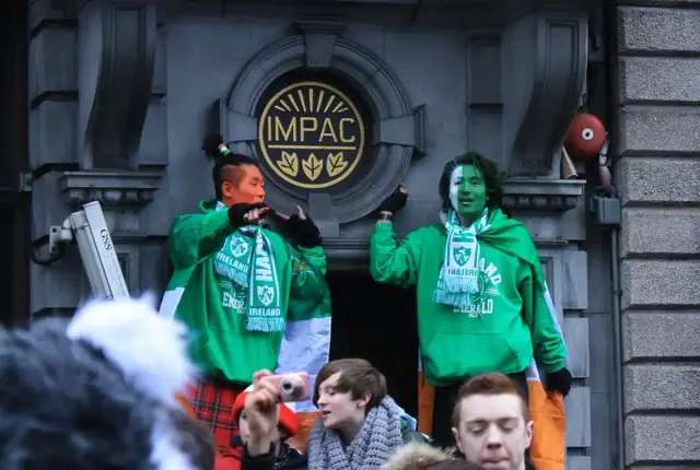Video thumbnail for Dublin on St Patrick's Day - a typical Irish festival