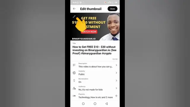 Video thumbnail for How to Add Thumbnail to YouTube Videos 🔥 #thumbnails #youtube #viralvideos
