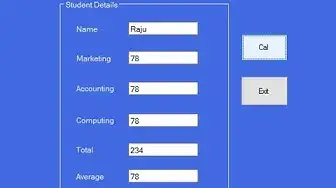 Video thumbnail for Student marks calculation program in c#
