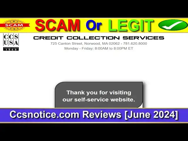 Video thumbnail for Ccsnotice.com Reviews (June 2024) - Is This A Legit Or Scam Site? Find Out! | Product Review