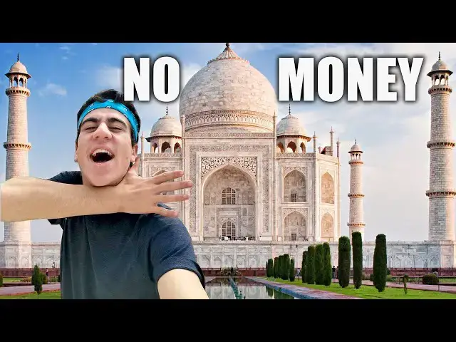 Video thumbnail for AGRA, INDIA WITH NO MONEY
