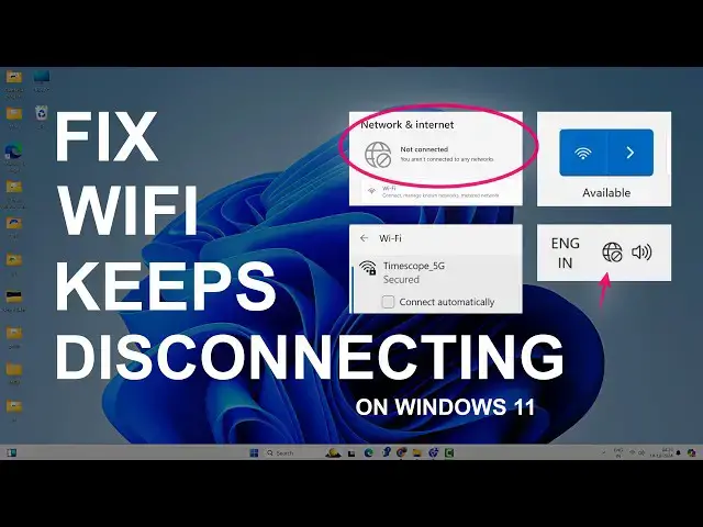 'Video thumbnail for Fix WiFi Keeps Disconnecting on Windows 11 | Unstable WiFi & Internet'