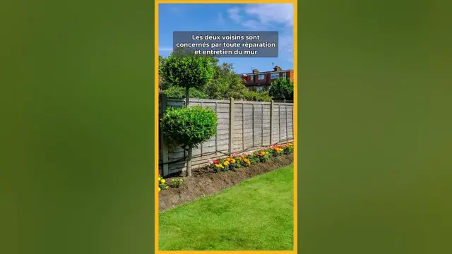 Video thumbnail for 🧱​💁🏻MUR MITOYEN : Ce que dit la loi vis à vis des voisins ⚖️