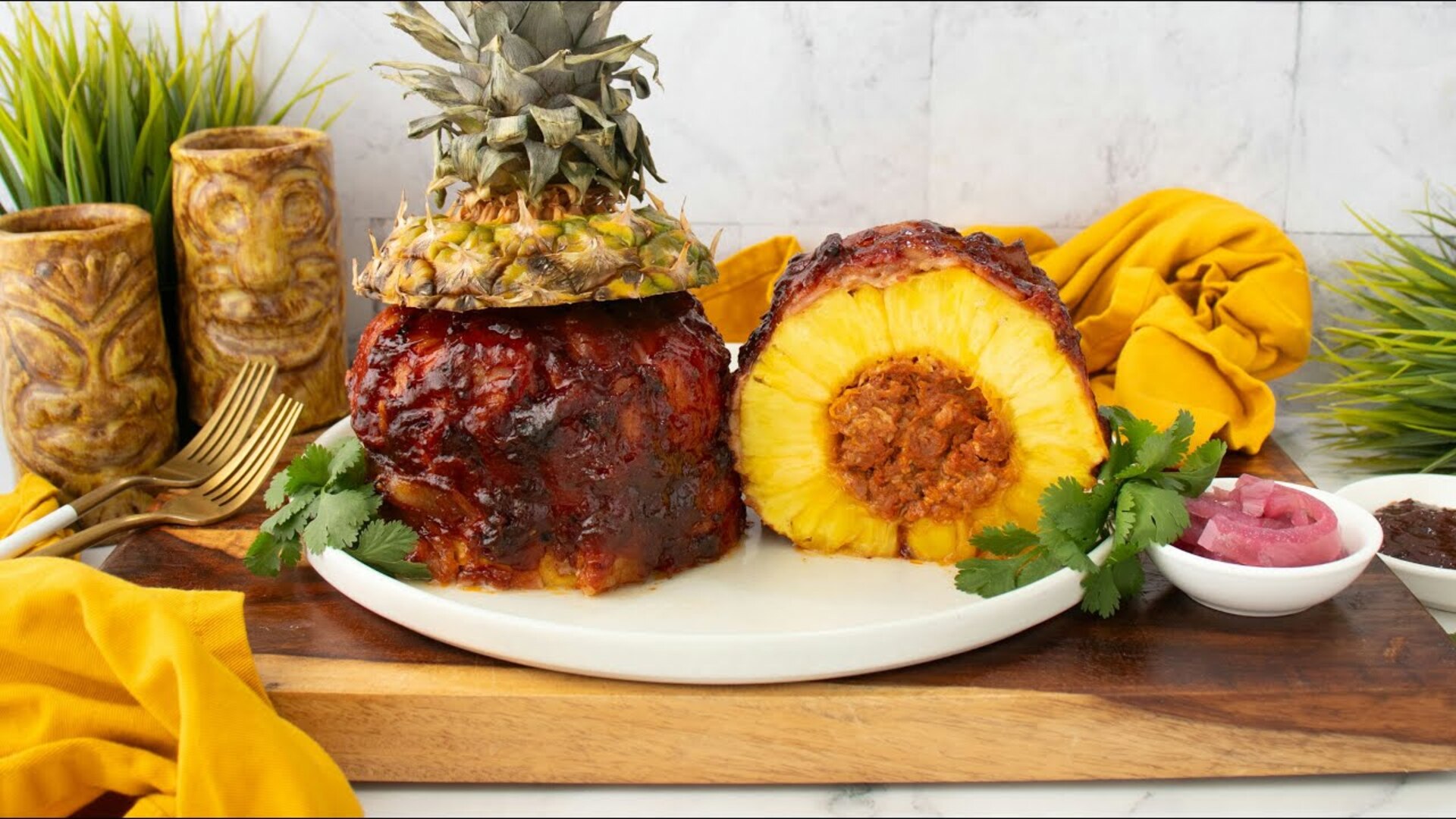 Video thumbnail for This Pork-Stuffed Pineapple Bomb Is Summer's Boldest Recipe