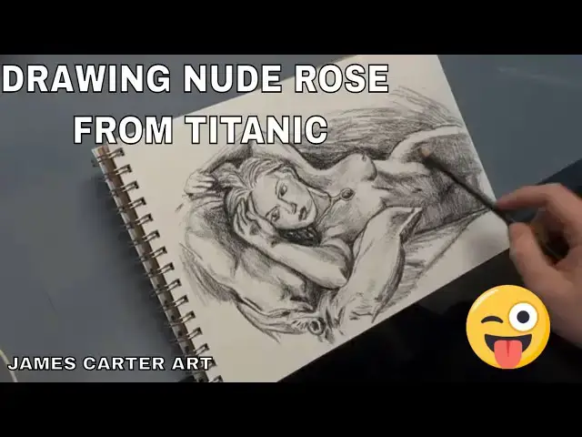 Video thumbnail for Rose from Titanic Nude Drawing (Jack Dawson) (1 Minute Drawing)