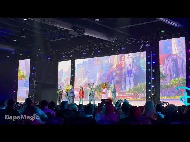 'Video thumbnail for Clawhauser World Stage Debut at Destination D23 - A Journey Around the Worlds of Disney   4K'