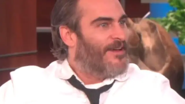 Video thumbnail for Joaquin Phoenix Has A Habit Of Making Interviews Super Awkward