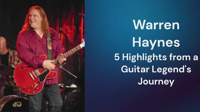 Video thumbnail for Warren Haynes: 5 Highlights from a Guitar Legend's Journey