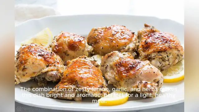 Video thumbnail for lemon chicken recipe